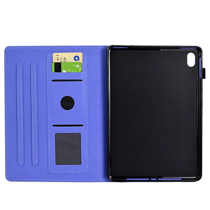 For iPad 10.9 (2022) Case Card Slots Auto Wake / Sleep PU Leather Tablet Cover