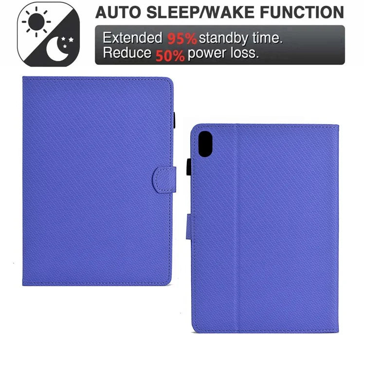 For iPad 10.9 (2022) Case Card Slots Auto Wake / Sleep PU Leather Tablet Cover