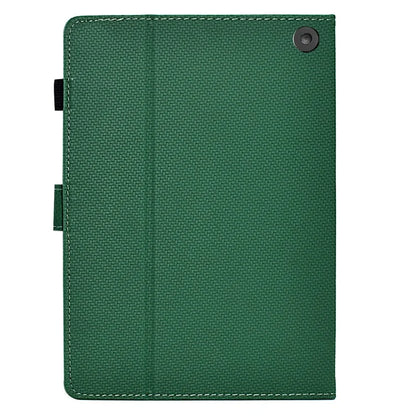 For Amazon Fire HD 10 Plus (2023) Case Carbon Fiber Texture PU Leather E-Reader Cover