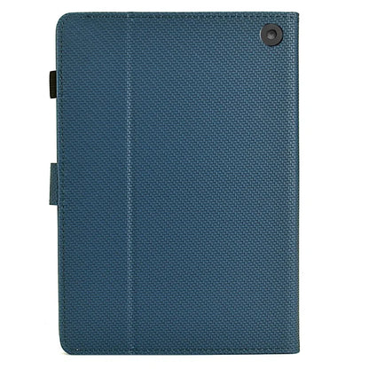 For Amazon Fire HD 10 Plus (2023) Case Carbon Fiber Texture PU Leather E-Reader Cover