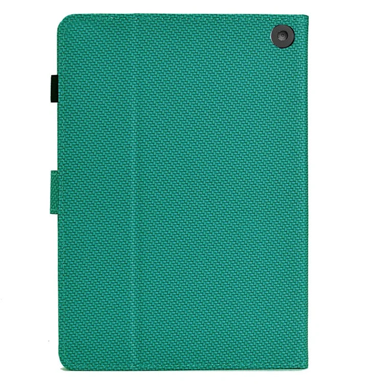 For Amazon Fire HD 10 Plus (2023) Case Carbon Fiber Texture PU Leather E-Reader Cover