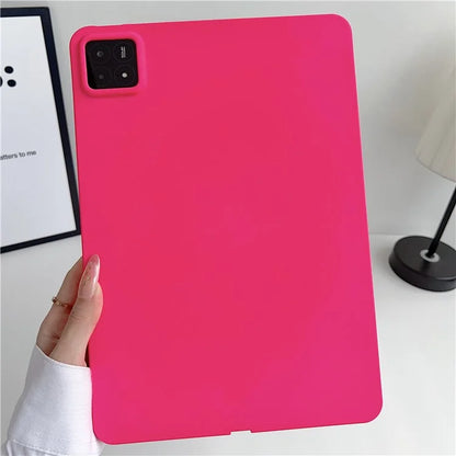 For Xiaomi Pad 6S Pro 12.4 Case Skin-Touch Feeling Soft TPU Tablet Cover