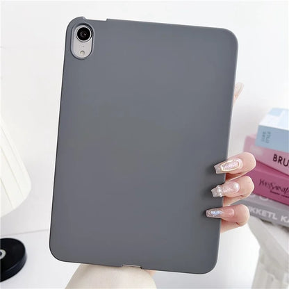 For iPad mini (2021) TPU Case Skin-Touch Feeling Scratch-Proof Tablet Cover