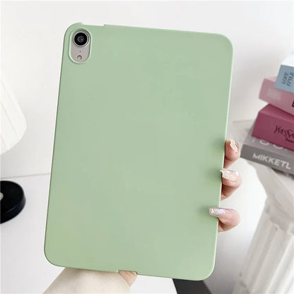 For iPad mini (2021) TPU Case Skin-Touch Feeling Scratch-Proof Tablet Cover