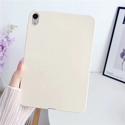 For iPad mini (2021) TPU Case Skin-Touch Feeling Scratch-Proof Tablet Cover