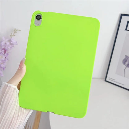 For iPad mini (2021) TPU Case Skin-Touch Feeling Scratch-Proof Tablet Cover