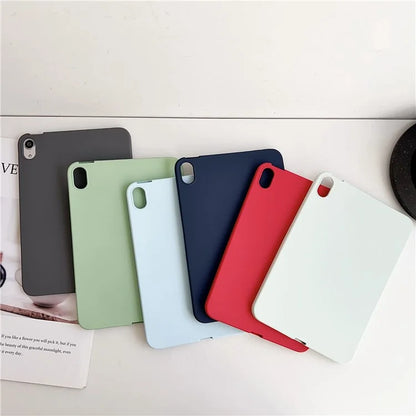 For iPad mini (2021) TPU Case Skin-Touch Feeling Scratch-Proof Tablet Cover