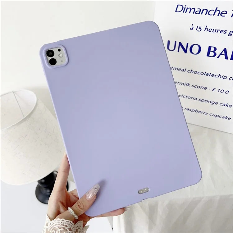 For iPad Pro 11 (2024) Case Skin-Touch Soft TPU Tablet Protective Cover