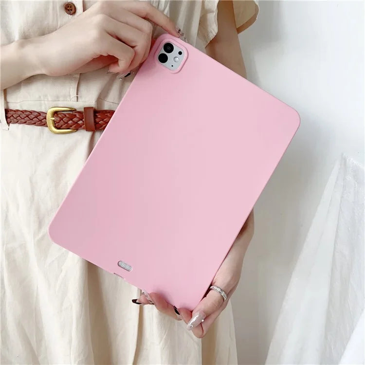 For iPad Pro 11 (2024) Case Skin-Touch Soft TPU Tablet Protective Cover