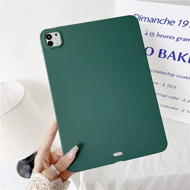 For iPad Pro 11 (2024) Case Skin-Touch Soft TPU Tablet Protective Cover