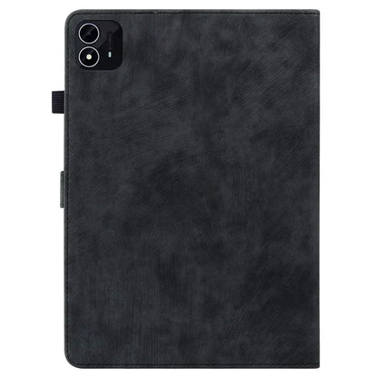 For itel Pad One Cases Tiger Imprint Anti-Scratch PU Leather Tablet Cover