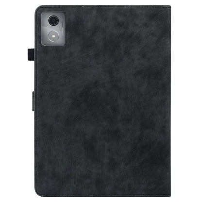 For Lenovo Tab K11 Plus Cases Anti-Slip Tiger Imprint PU Leather Tablet Cover