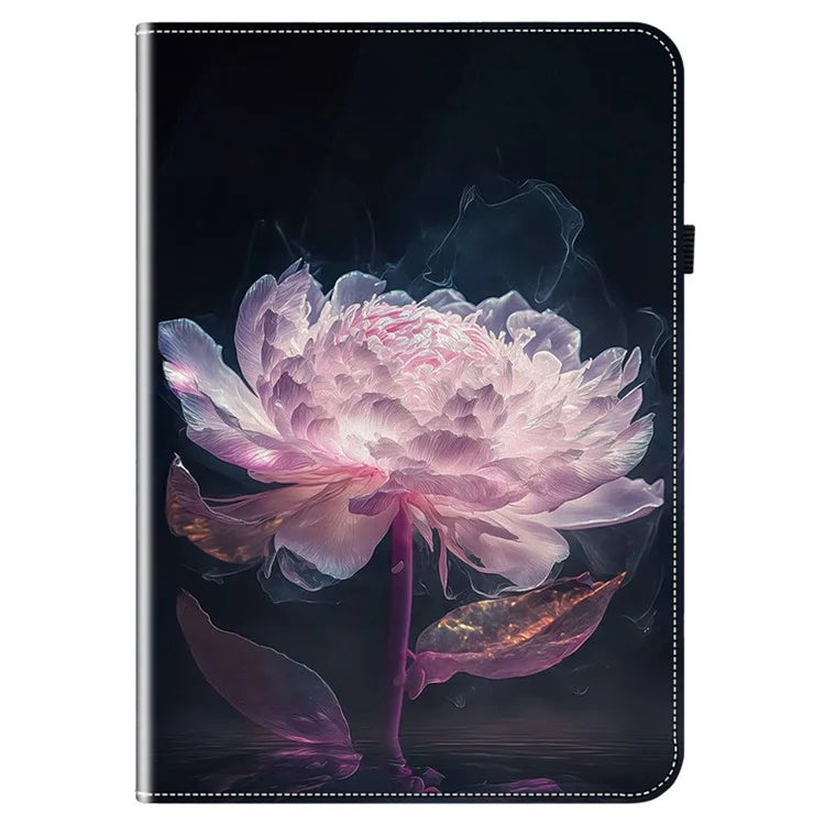 For Lenovo Tab K11 Plus Stand Case Pattern Print Card Slots PU Leather Tablet Cover
