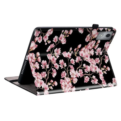 For Lenovo Tab K11 Plus Stand Case Pattern Print Card Slots PU Leather Tablet Cover