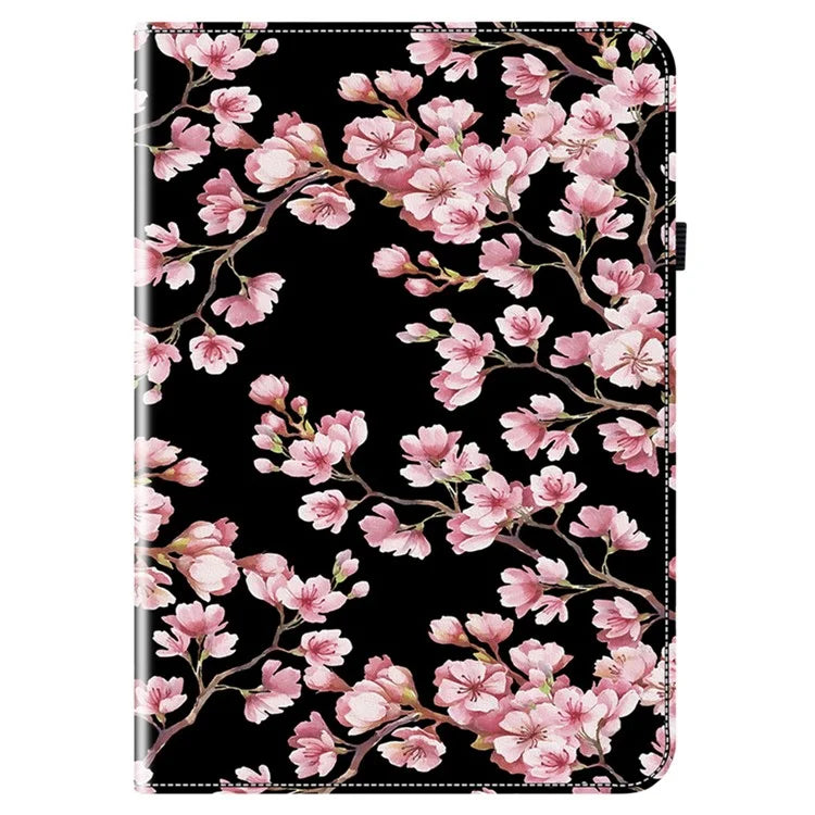For Lenovo Tab K11 Plus Stand Case Pattern Print Card Slots PU Leather Tablet Cover