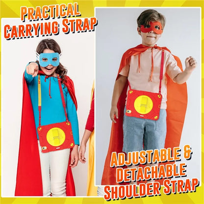 For iPad Air 11 (2024) Case Kickstand Hand Strap PC+Silicone Tablet Cover with Shoulder Strap