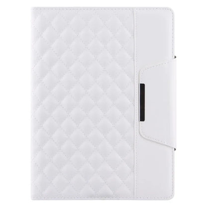 For iPad Pro 11 (2024) Case Grids Leather Tablet Cover Auto Wake / Sleep Card Holder