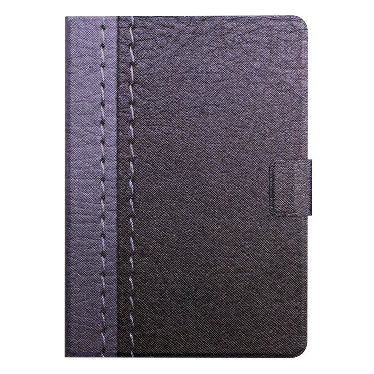 For iPad Pro 11 (2024) Cover Contrast Color PU Leather Tablet Stand Case with Card Slots