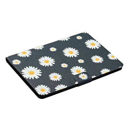 For iPad Pro 11 (2024) PU Leather Cover Pattern Printing Tablet Stand Case with Card Slots