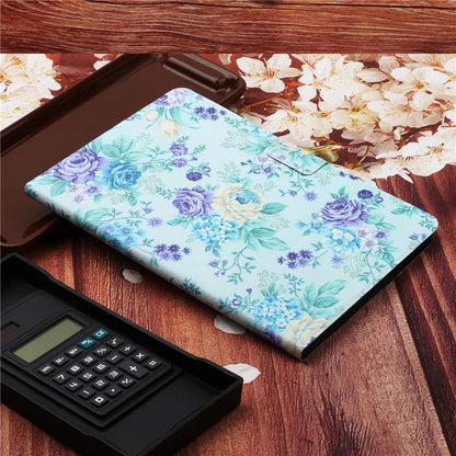 For iPad Pro 11 (2024) PU Leather Cover Pattern Printing Tablet Stand Case with Card Slots