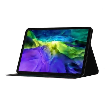 For iPad Pro 11 (2024) PU Leather Cover Pattern Printing Tablet Stand Case with Card Slots