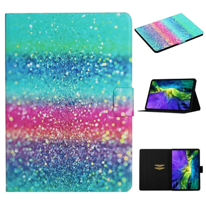 For iPad Pro 11 (2024) Cover Pattern Printing PU Leather Card Holder Tablet Case