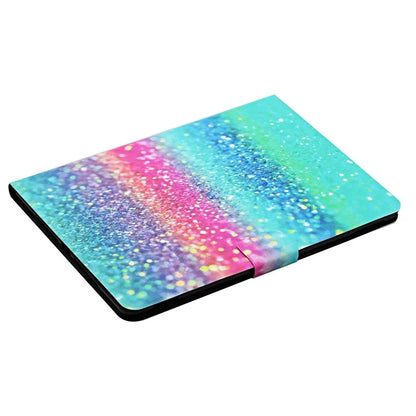 For iPad Pro 11 (2024) Cover Pattern Printing PU Leather Card Holder Tablet Case