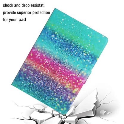 For iPad Pro 11 (2024) Cover Pattern Printing PU Leather Card Holder Tablet Case