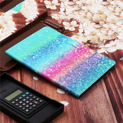 For iPad Pro 11 (2024) Cover Pattern Printing PU Leather Card Holder Tablet Case