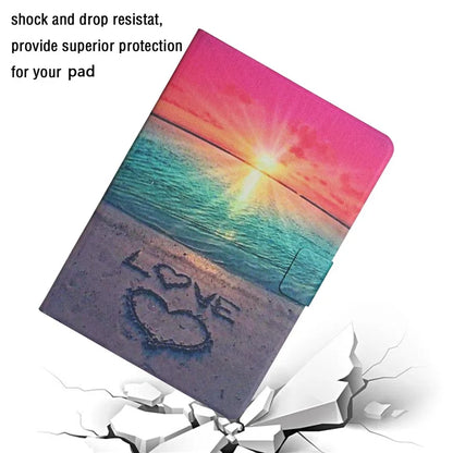 For iPad Pro 11 (2024) Cover Pattern Printing PU Leather Card Holder Tablet Case