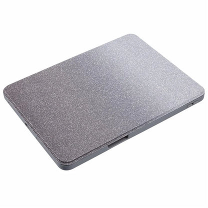 For iPad 10.9 (2022) Case Glitter Powder Gradient Color PU Leather Tablet Cover with Detachable Design