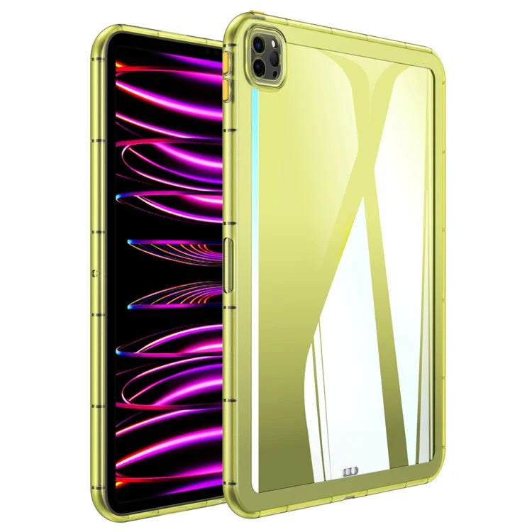For iPad Pro 13 (2024) Case TPU Transparent Back Protective Tablet Cover