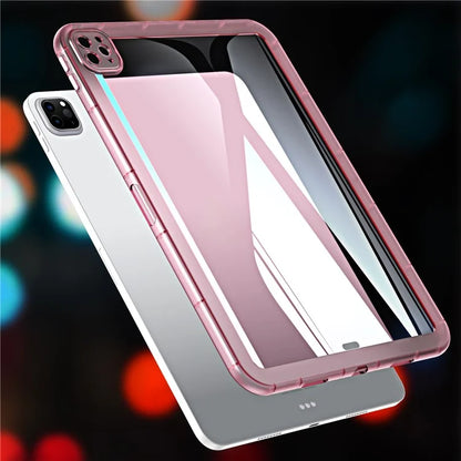 For iPad Pro 13 (2024) Case TPU Transparent Back Protective Tablet Cover