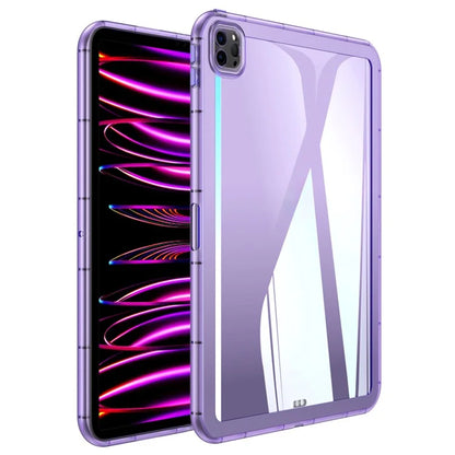 For iPad Pro 13 (2024) Case TPU Transparent Back Protective Tablet Cover