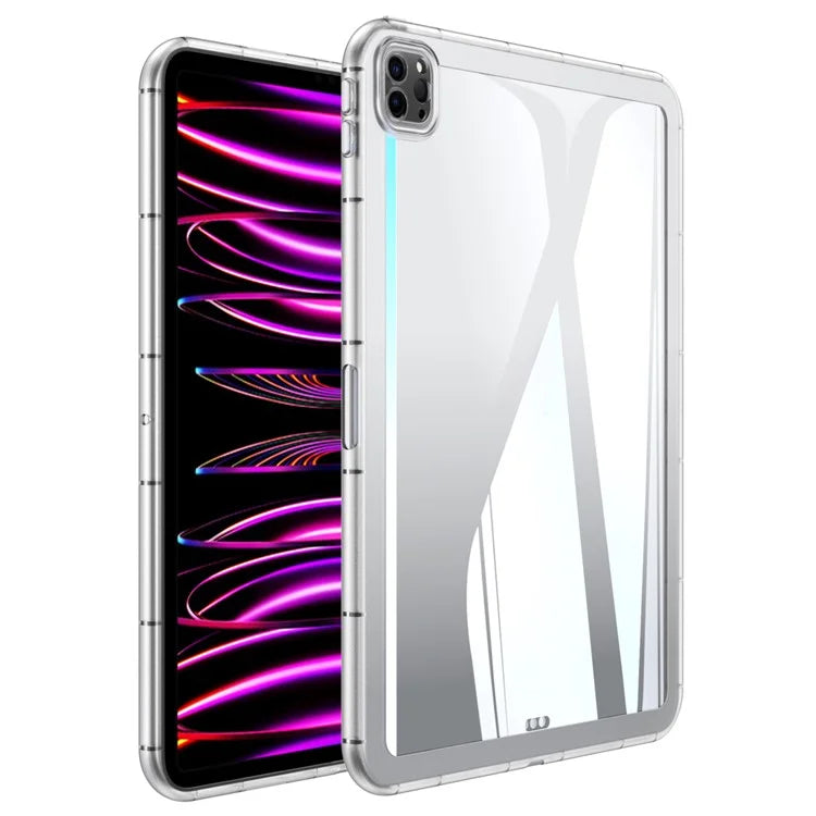 For iPad Pro 11 (2024) Case Transparent TPU Anti-Scratch Tablet Cover