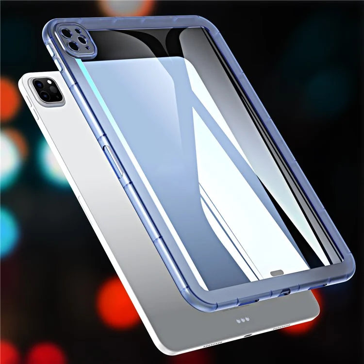 For iPad Pro 11 (2024) Case Transparent TPU Anti-Scratch Tablet Cover