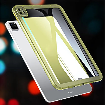 For iPad Pro 11 (2024) Case Transparent TPU Anti-Scratch Tablet Cover