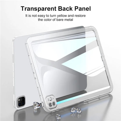 For iPad Pro 11 (2024) Case Transparent TPU Anti-Scratch Tablet Cover