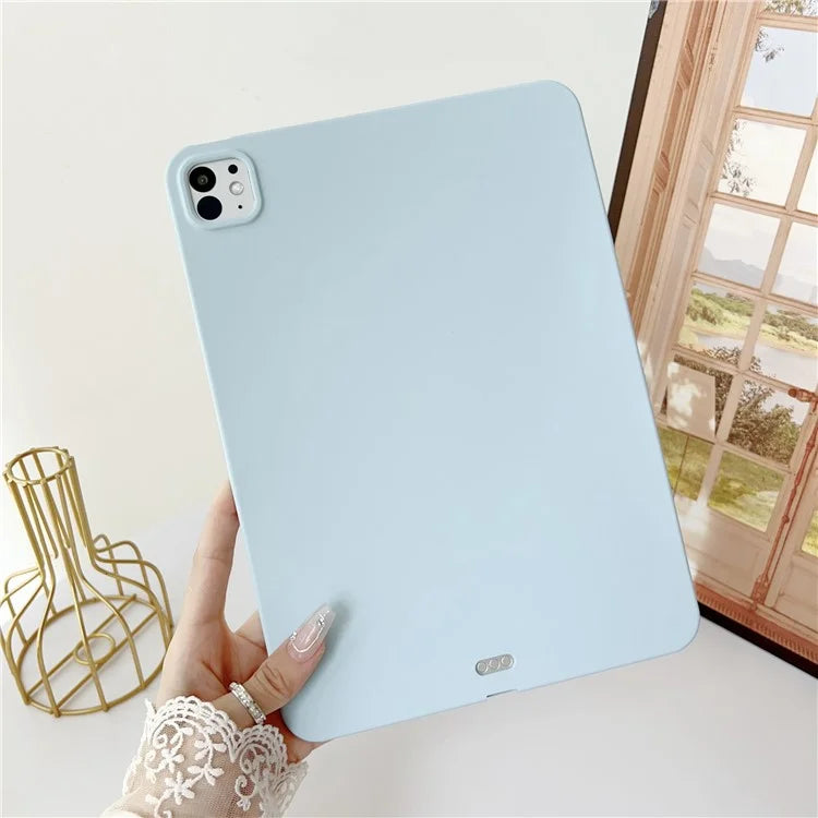 For iPad Pro 13 (2024) Case Skin-Touch TPU Anti-Scratch Tablet Cover