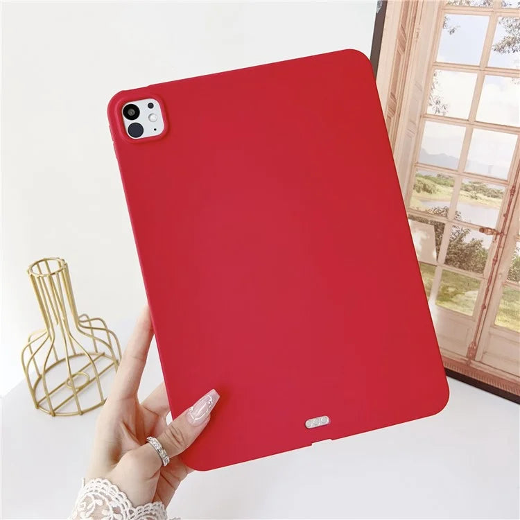 For iPad Pro 13 (2024) Case Skin-Touch TPU Anti-Scratch Tablet Cover