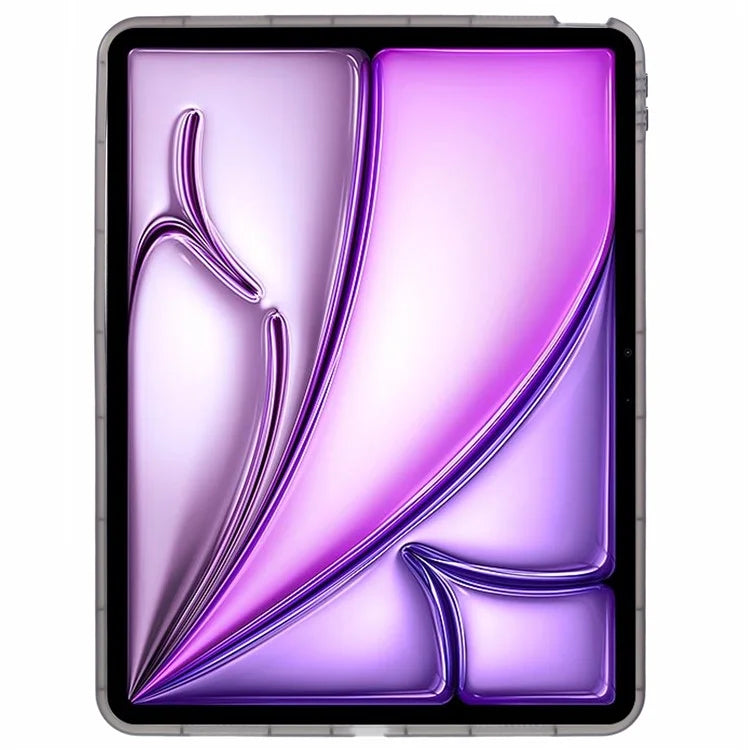 For iPad Air 13 (2024) Case Soft TPU Clear Transparent Back Tablet Cover