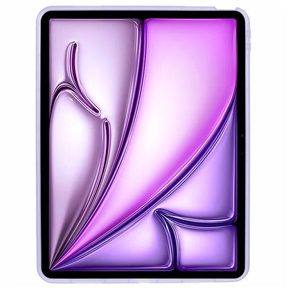 For iPad Air 13 (2024) Case Soft TPU Clear Transparent Back Tablet Cover