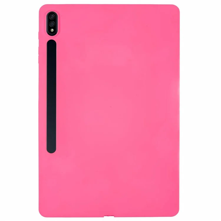 For Samsung Galaxy Tab S8+ / Tab S7 FE / Tab S7+ Case Skin-Friendly Touch Soft TPU Tablet Cover