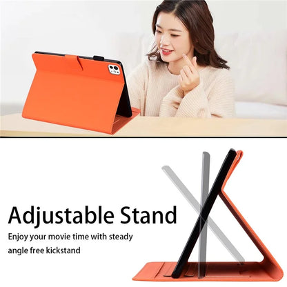For iPad Pro 13 (2024) Case Tablet Stand Leather Cover Card Slots Animal Pattern
