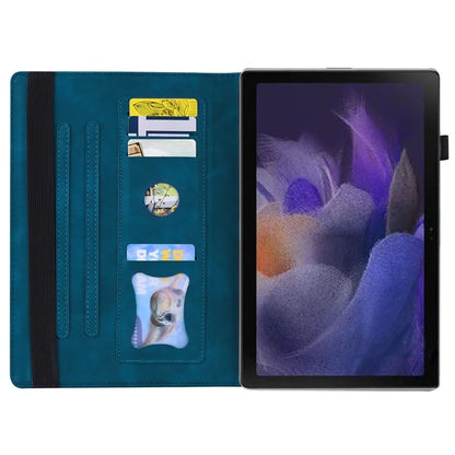 For Lenovo Tab M11 Plus / Tab K11 Plus Case PU Leather Tablet Cover Card Holder Multi-Angle Stand