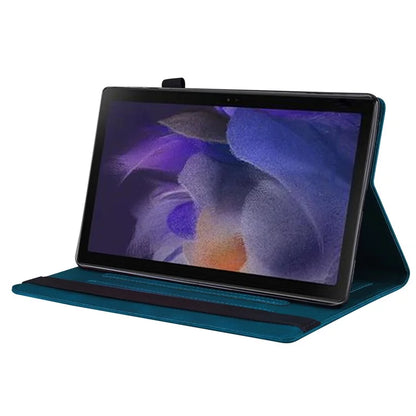 For Lenovo Tab M11 Plus / Tab K11 Plus Case PU Leather Tablet Cover Card Holder Multi-Angle Stand