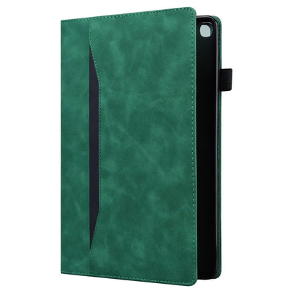 For Lenovo Tab M11 Plus / Tab K11 Plus Case PU Leather Tablet Cover Card Holder Multi-Angle Stand