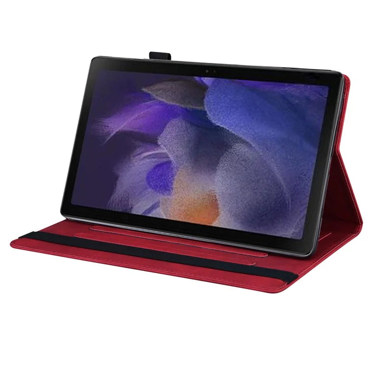 For Lenovo Tab M11 Plus / Tab K11 Plus Case PU Leather Tablet Cover Card Holder Multi-Angle Stand