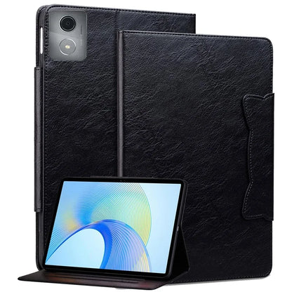 For Lenovo Tab M11 Plus / Tab K11 Plus Case Stand PU Leather Tablet Cover Cat Buckle Closure