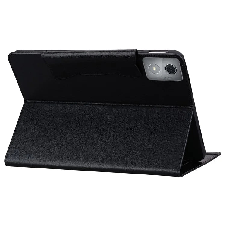 For Lenovo Tab M11 Plus / Tab K11 Plus Case Stand PU Leather Tablet Cover Cat Buckle Closure